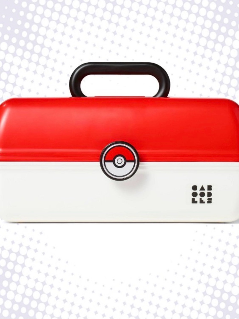 Pokémon x Target Caboodles Case Red/White, SO LE NWT